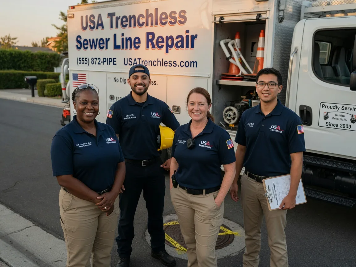 Sewer Line Repair company in Grant, OK